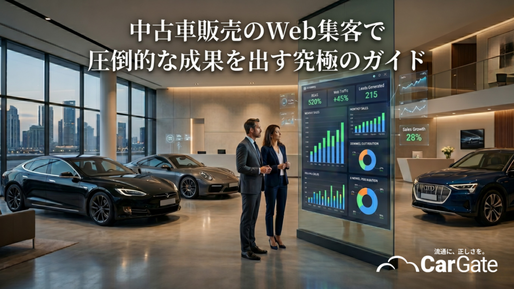 中古車販売 Web集客成功事例