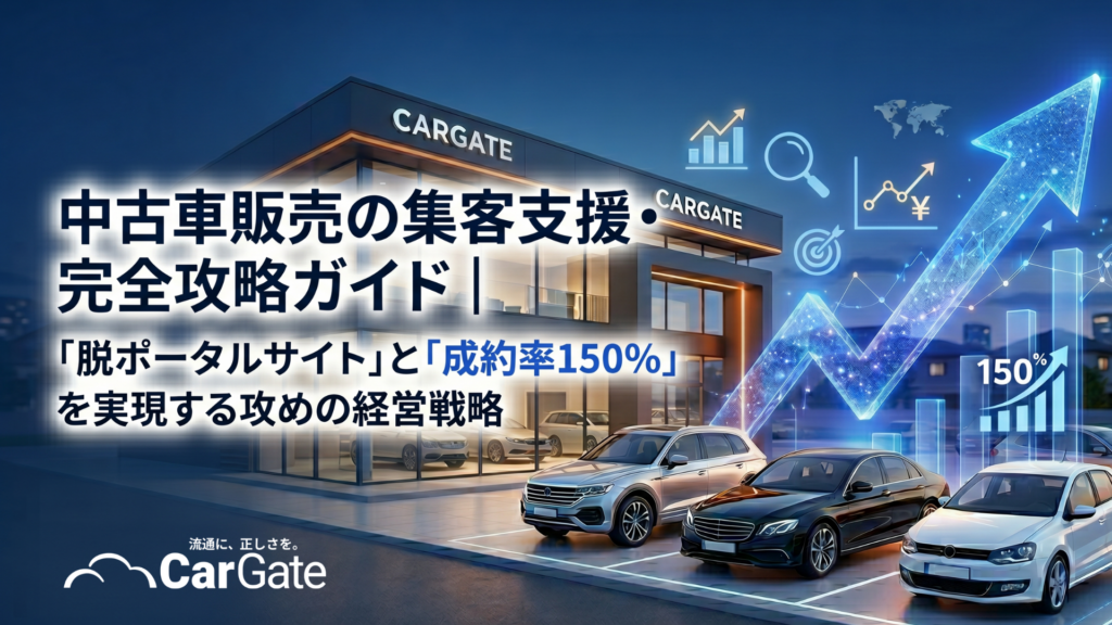中古車販売 集客支援